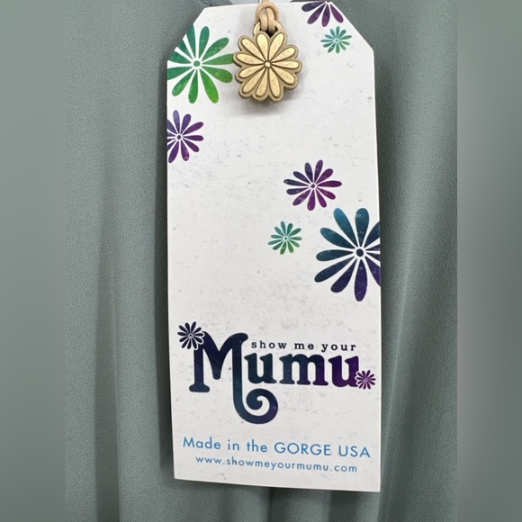 SHOW ME YOUR MUMU - Kendall Maxi Dress in Silver Sage - Picture 8 of 8